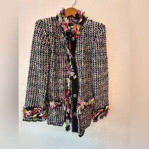 Marc Jacobs Vibrant Tweed Blazer